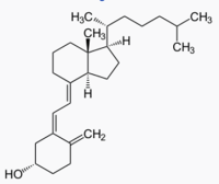 Figure 1. The chemical structure of the most common variant of vitamin D,  vitamin D3.  – Vitas Analytical Services